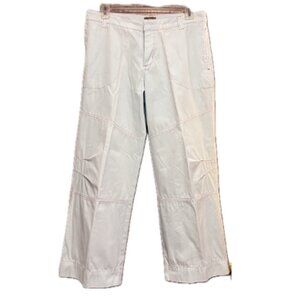 Baby blue cotton ankle pants size 6